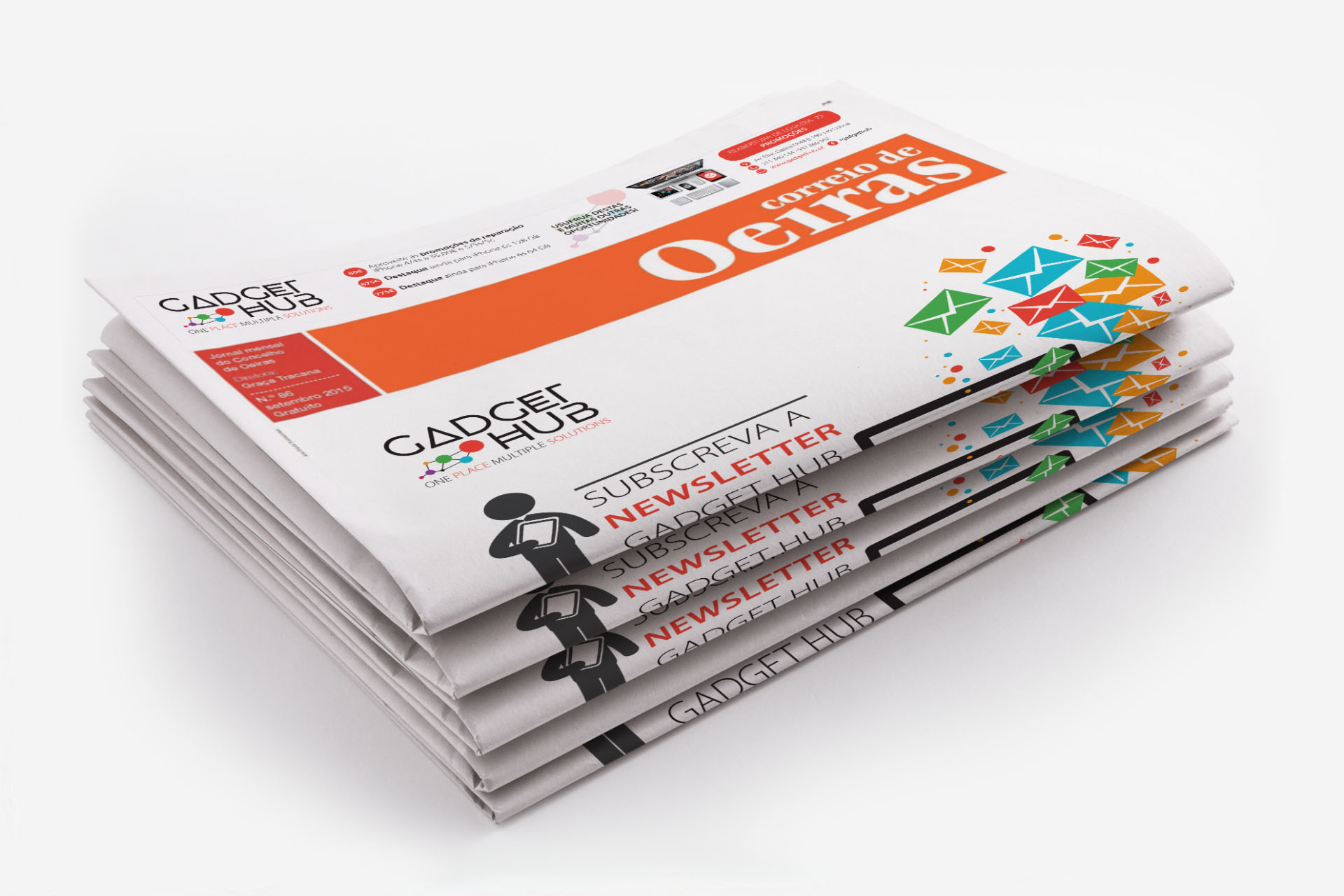 Gadget Hub - Publicidade Jornal de Oeiras